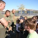CLR-17 Marines exercise with elementary students