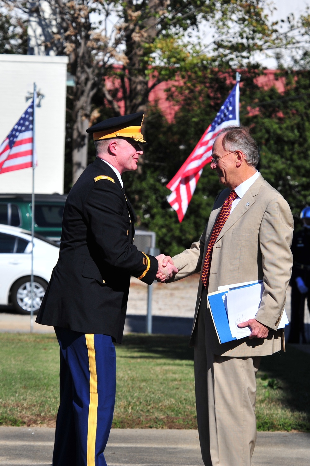 Third Army commemorates Veterans Day with Shaw community