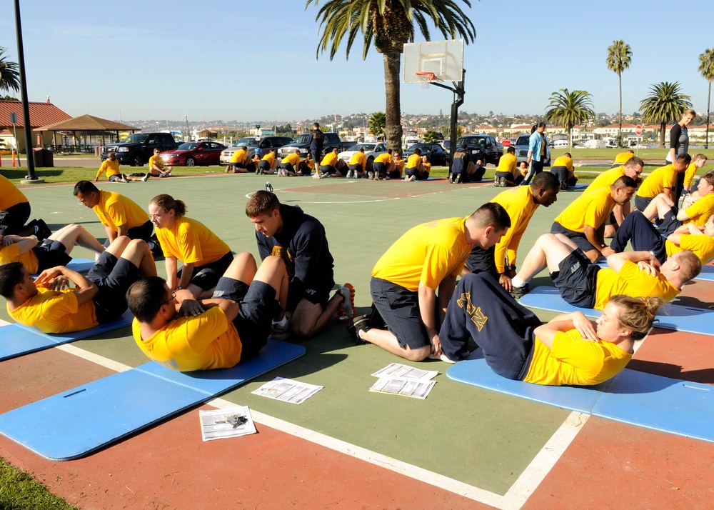 DVIDS - Images - Navy Physical Readiness Test at Marine Corps Recruit ...