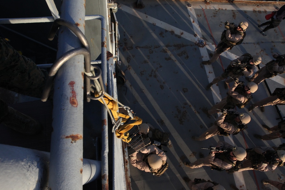 Cave Ladder Training- NMIOTC