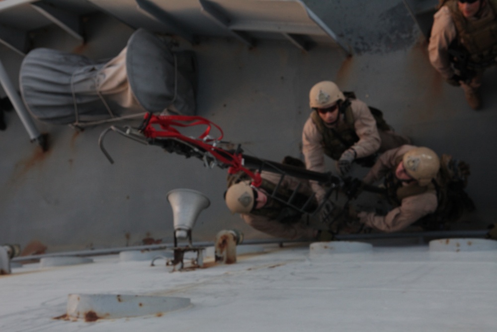 Cave Ladder Training- NMIOTC