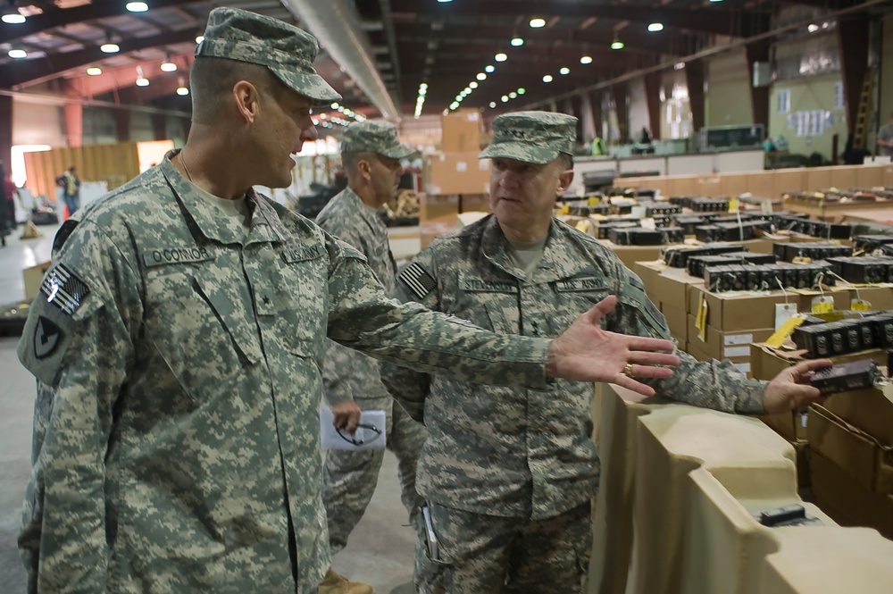 Army Staff Leaders tour Third Army