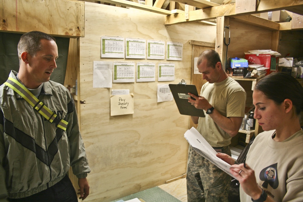 The best aid station in theater?