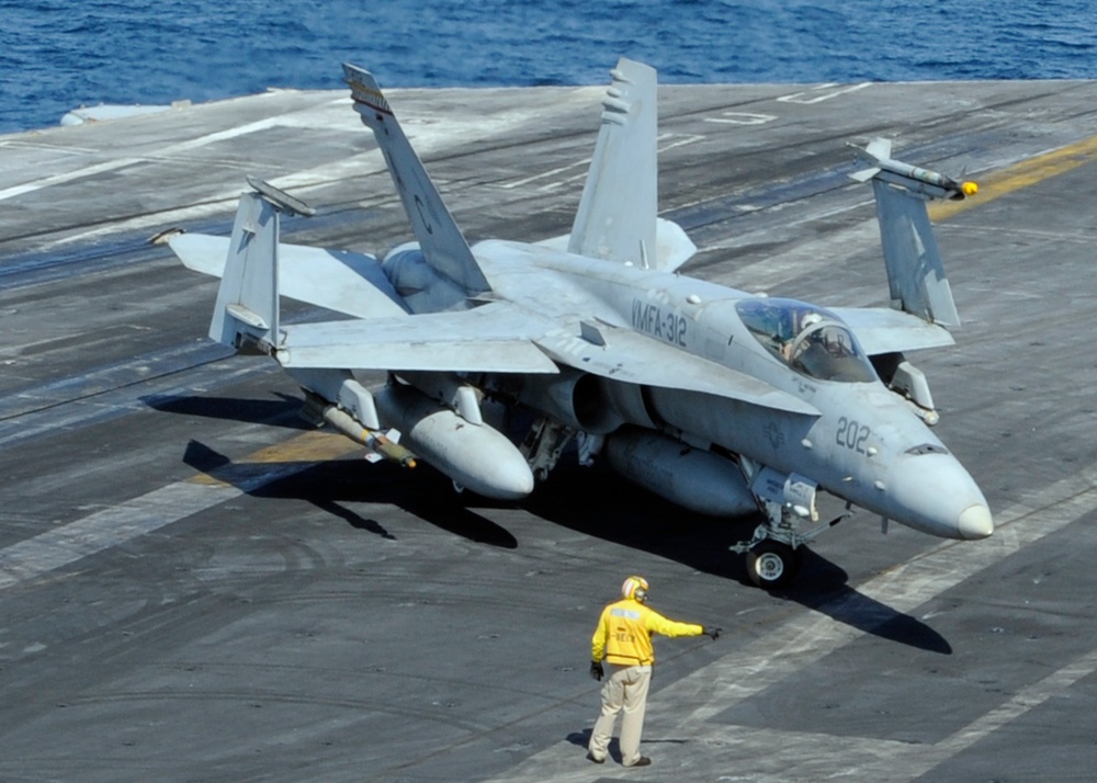 USS Harry S. Truman action