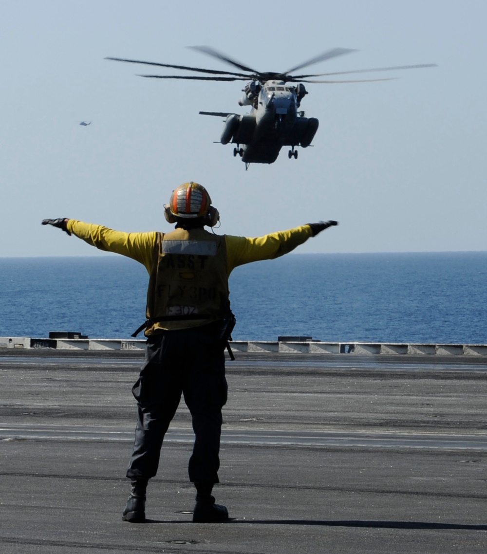 USS Harry S. Truman action