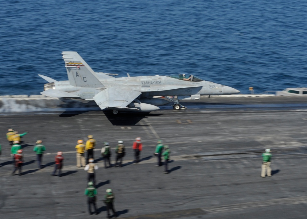 USS Harry S. Truman action