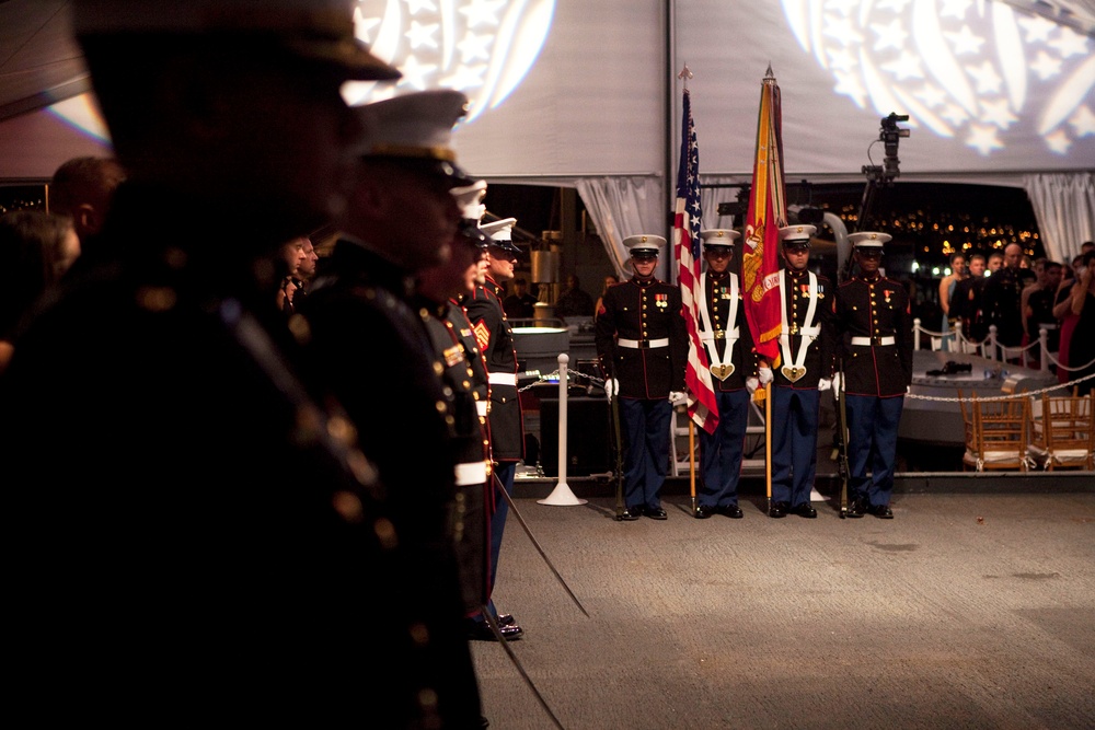 3rd Marine Regiment celebrates Corps' birthday on Battleship Missouri Memorial