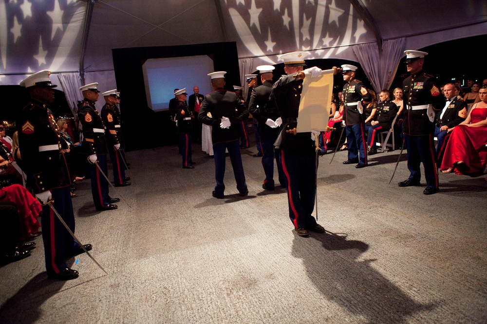 3rd Marine Regiment celebrates Corps' birthday on Battleship Missouri Memorial