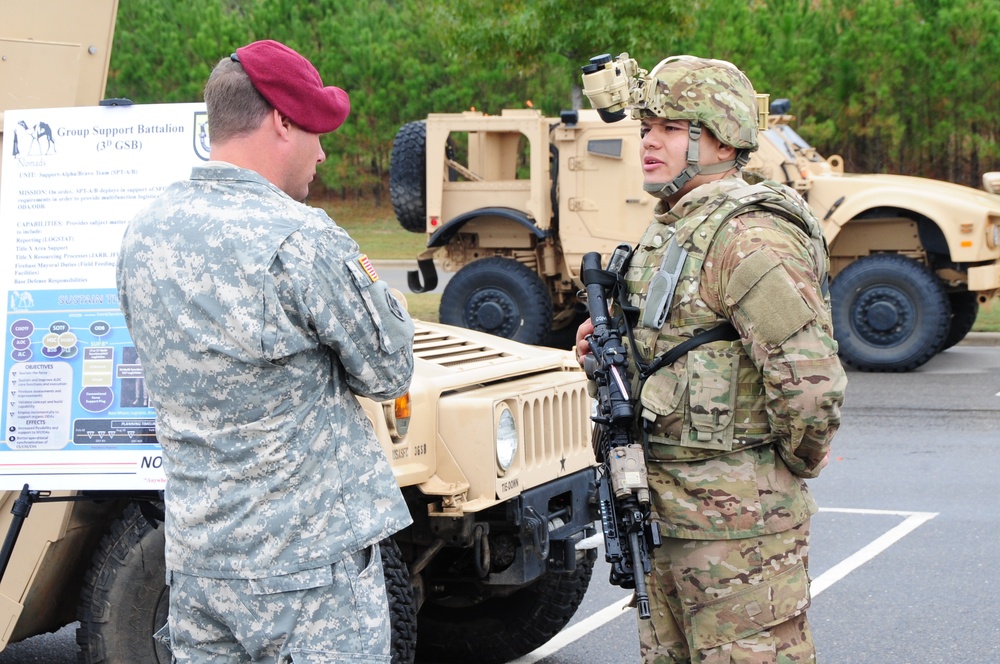 Modular Capabilities Demo to Showcase 3rd SFG Support Battalion