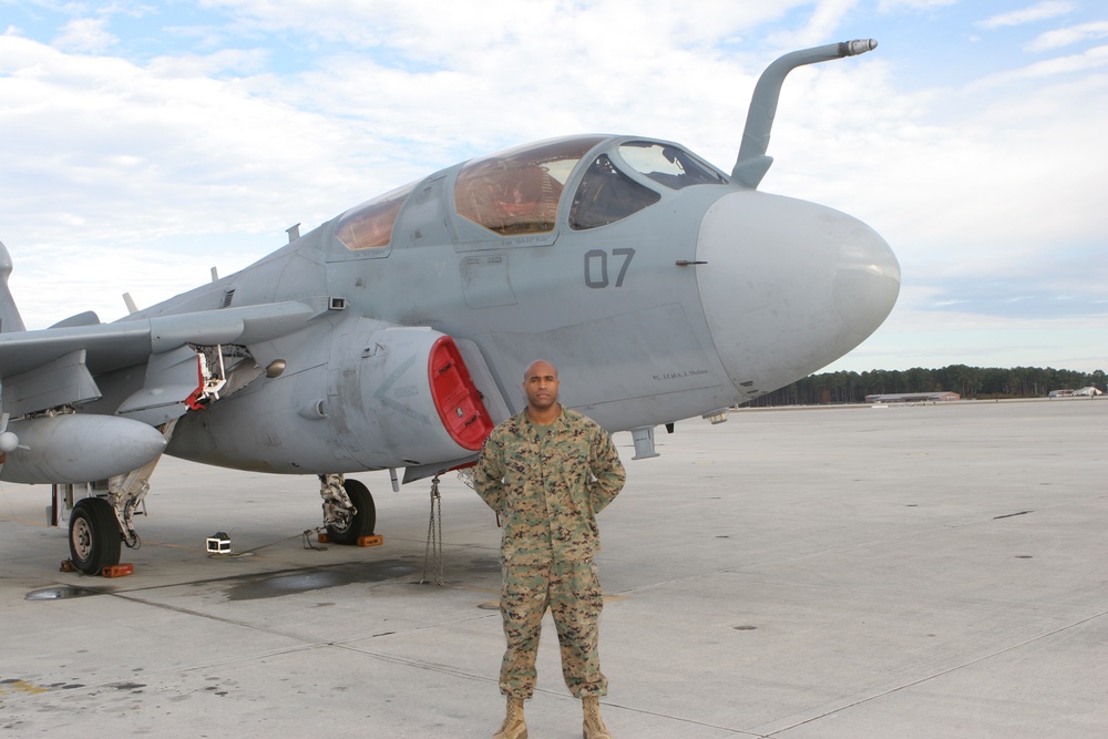 VMAQ-4 Marine named Service Person of the Quarter