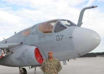VMAQ-4 Marine named Service Person of the Quarter