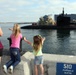 USS San Francisco gets underway