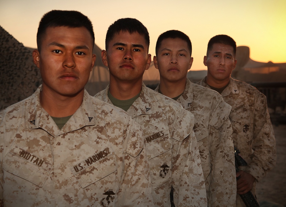 Marines Honor Ancestors, ties to Navajo Code Talkers