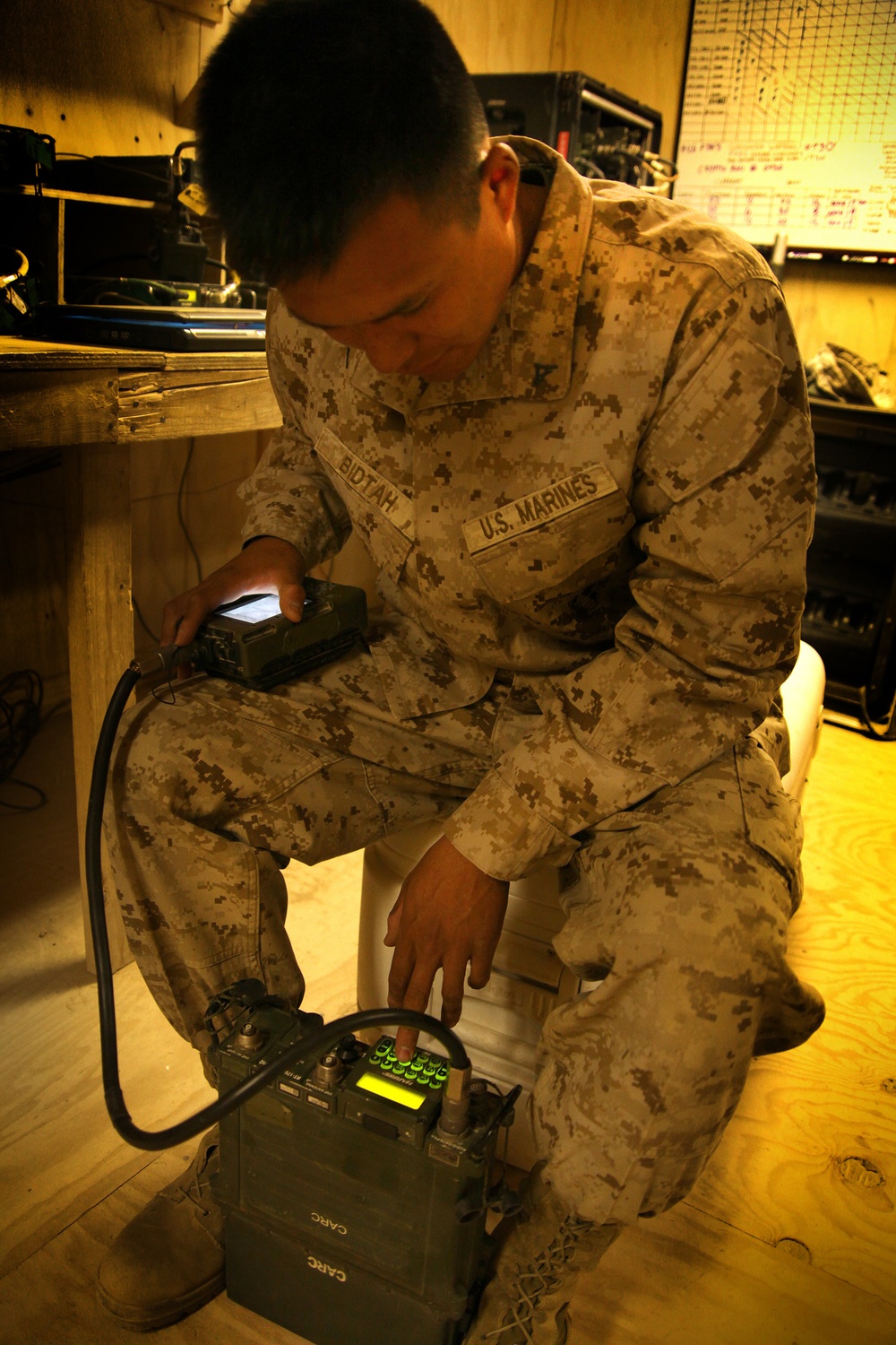 Marines Honor Ancestors, Ties to Navajo Code Talkers