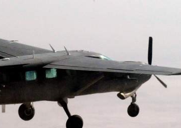 Iraqi Air Force launches Hellfire missile with precision