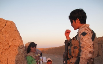 Marine uses personal experiences to help Afghans
