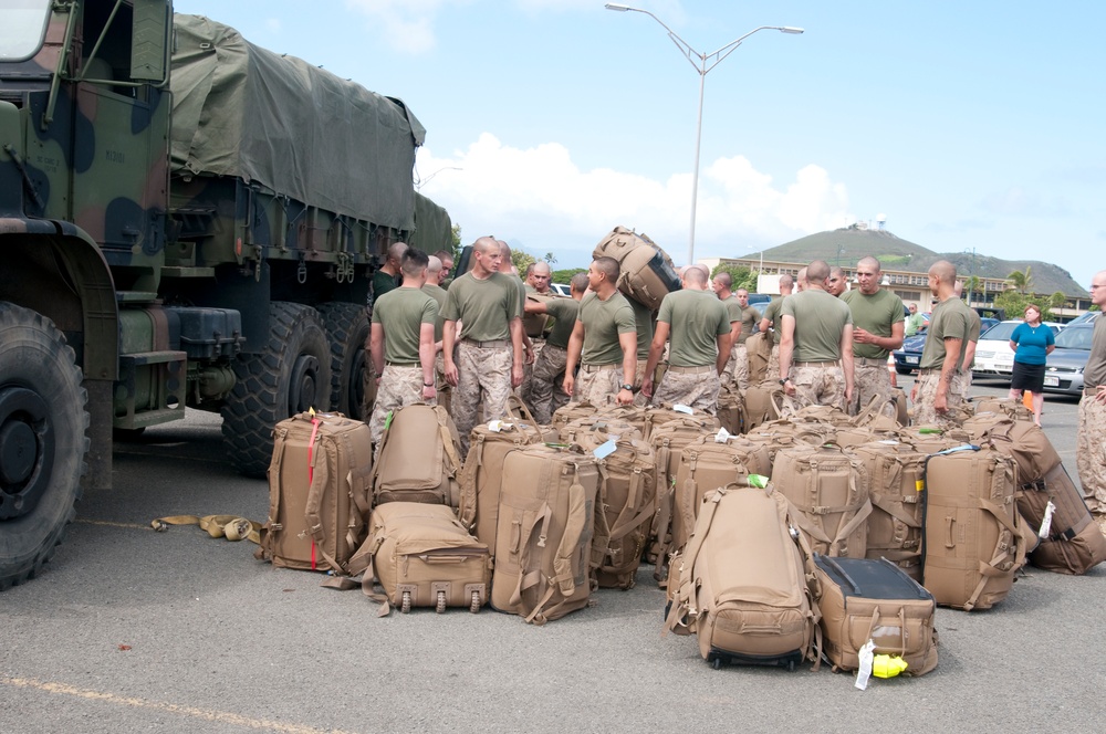 Island Warriors deploy to Afghanistan