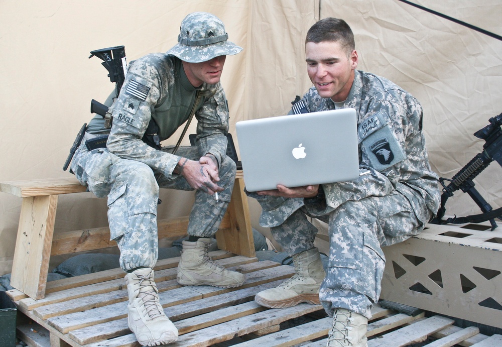 Brothers in arms: Indiana brothers in the 101st Airborne Division serve together in the same Cavalry Troop in Afghanistan