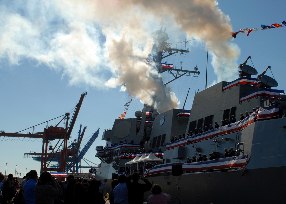 Commissioning of USS Gravely