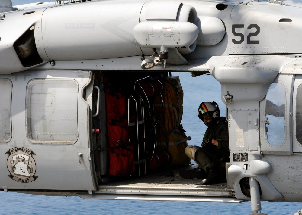 USS Peleliu Action