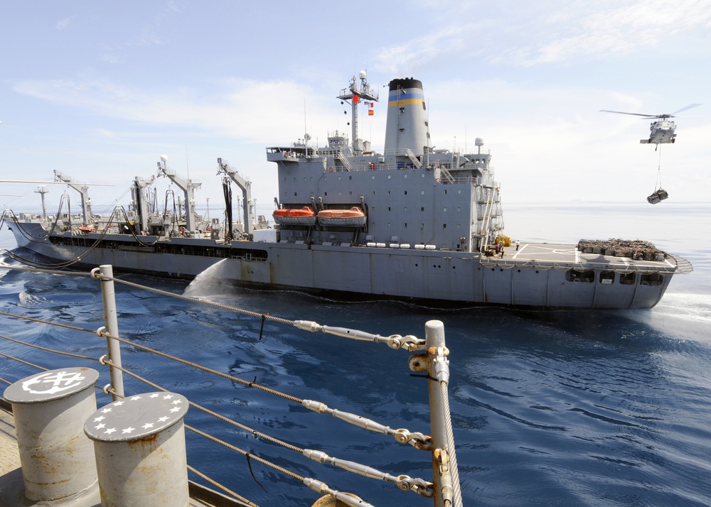 USS Peleliu Action