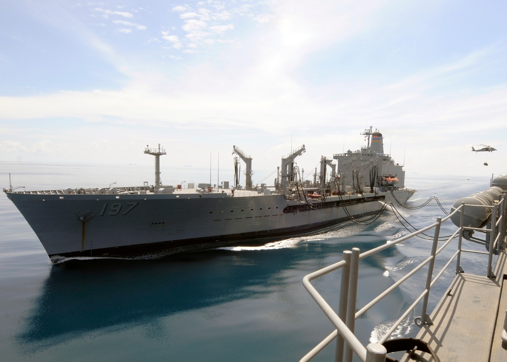 USS Peleliu Action