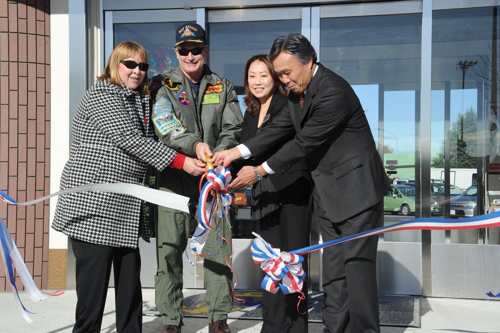 Opening of NEX at Naval Air Facility Atsugi