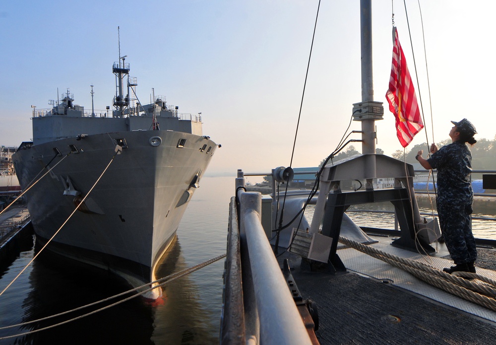 USS Pearl Harbor in Singapore