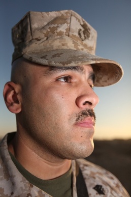 Marines grow 'Afghanistache' for men's health awareness