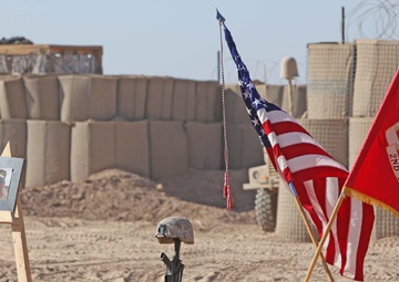 2nd Battalion, 9th Marines, pay final tribute to fun-loving rifleman