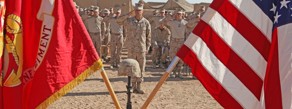 2nd Battalion, 9th Marines, pay final tribute to fun-loving rifleman