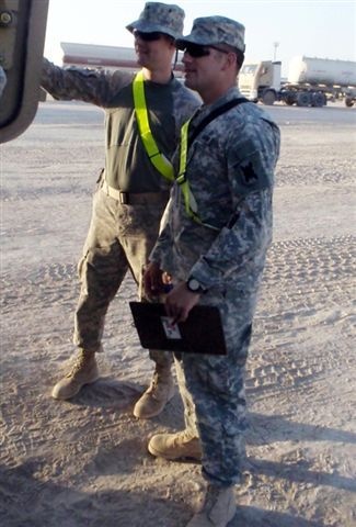 Staff assistance visit inspects convoy escort team