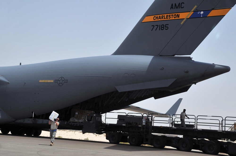 Deployed C-17s deliver millionth ton of cargo to U.S. Central Command