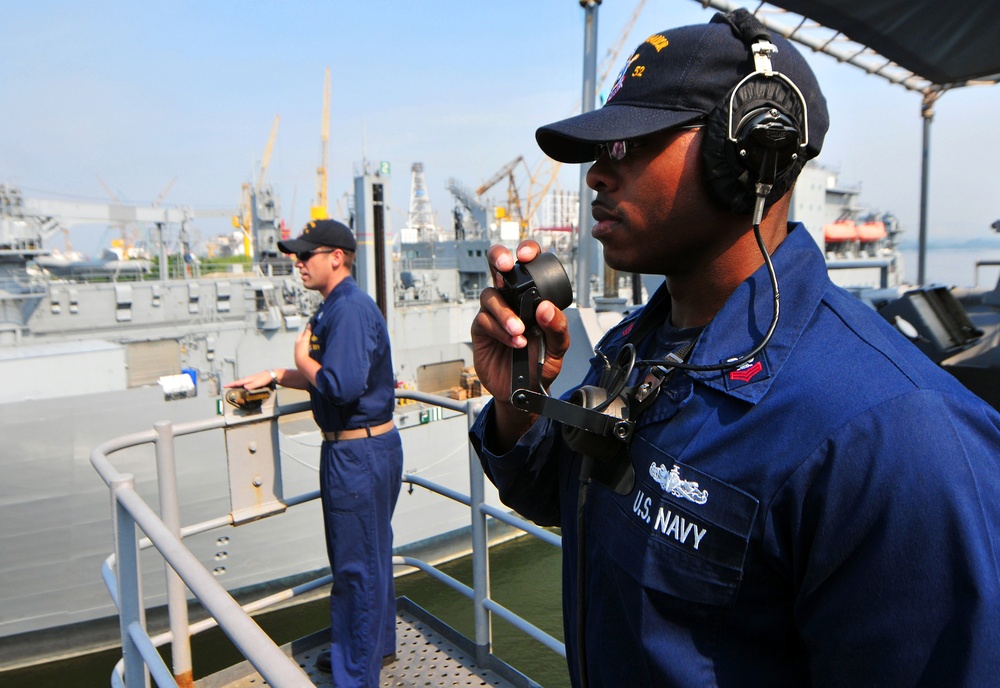 USS Pearl Harbor in Singapore