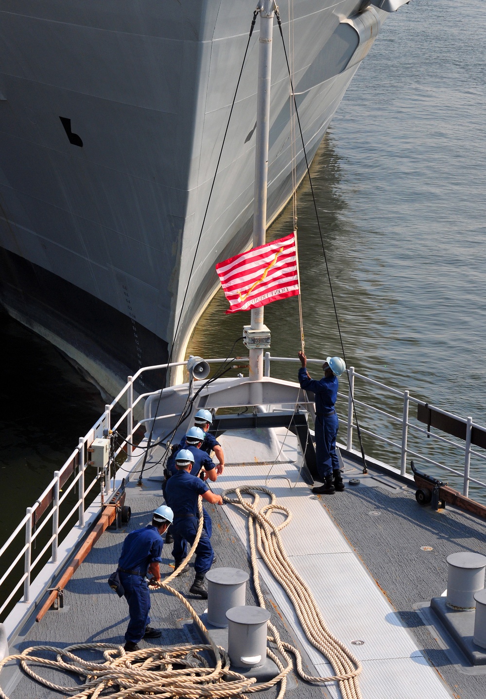 USS Pearl Harbor in Singapore