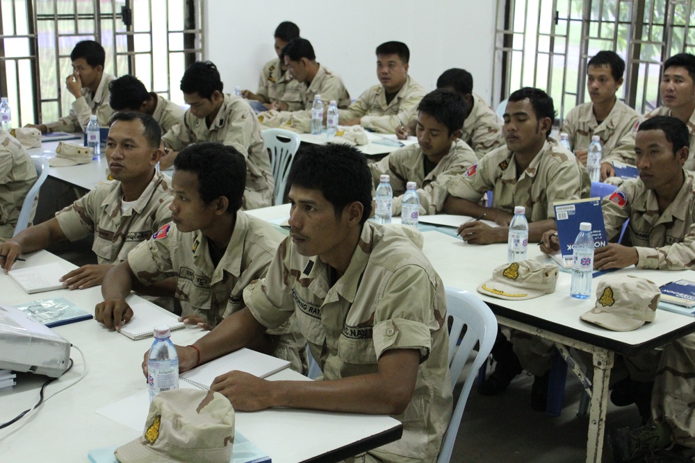 MCAST Command Trains Royal Cambodian Navy