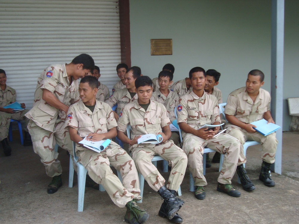MCAST Command Trains Royal Cambodian Navy