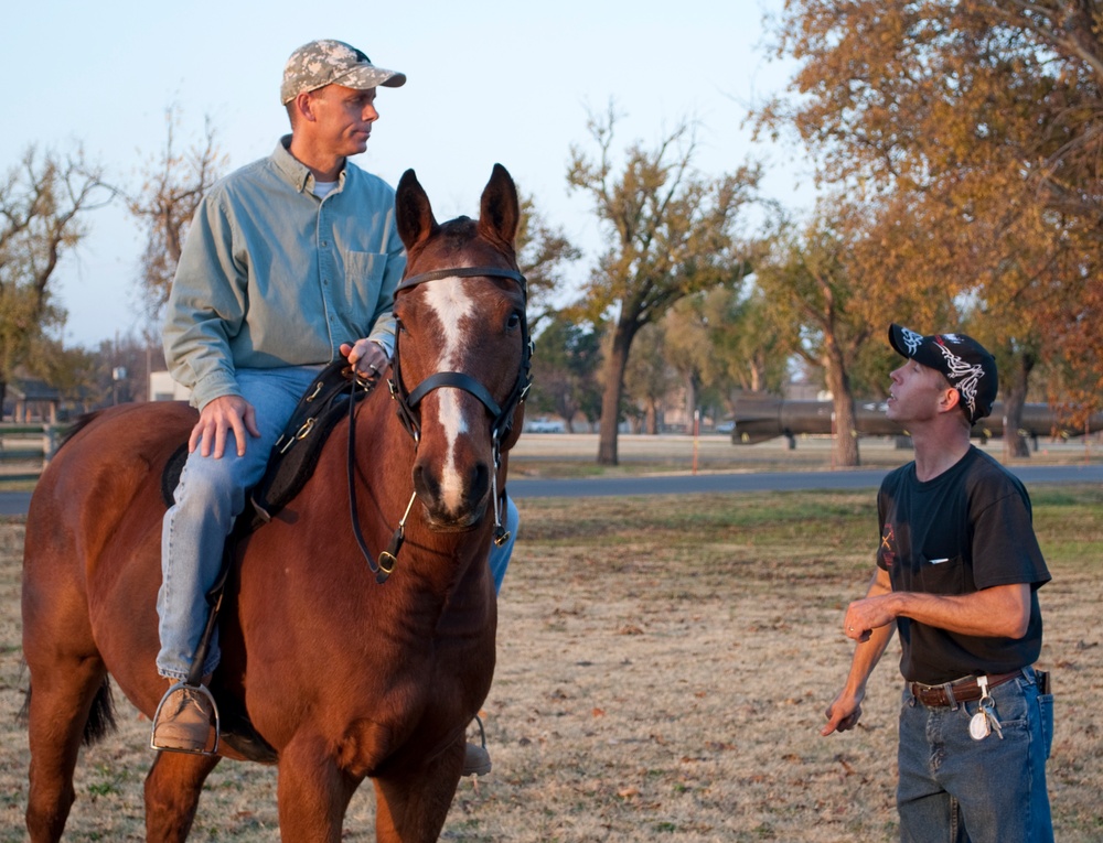 Senior Fort Sill leaders saddle up for staff ride