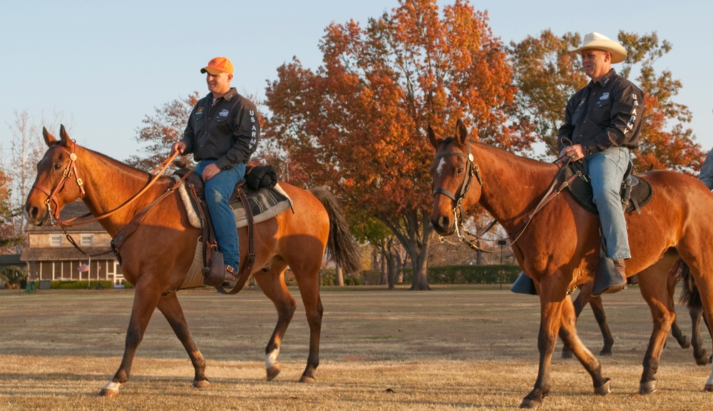 Senior Fort Sill leaders saddle up for staff ride