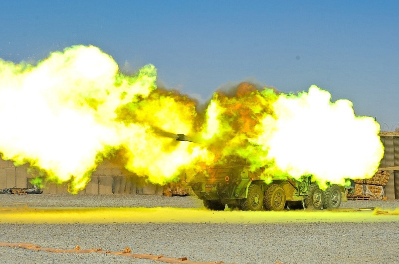 TF White Eagle artillerymen train to support ISAF mission