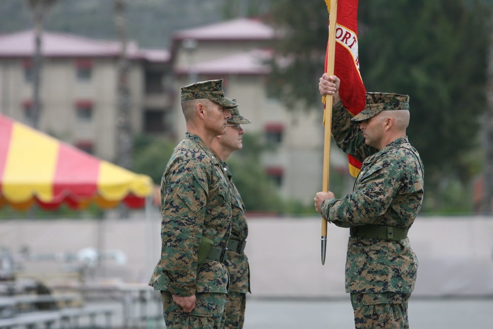 7th ESB conducts Change of Command ceremony at Camp Pendleton