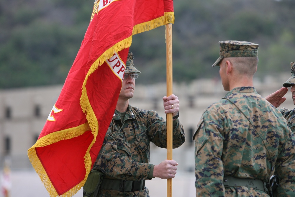 7th ESB conducts Change of Command ceremony at Camp Pendleton