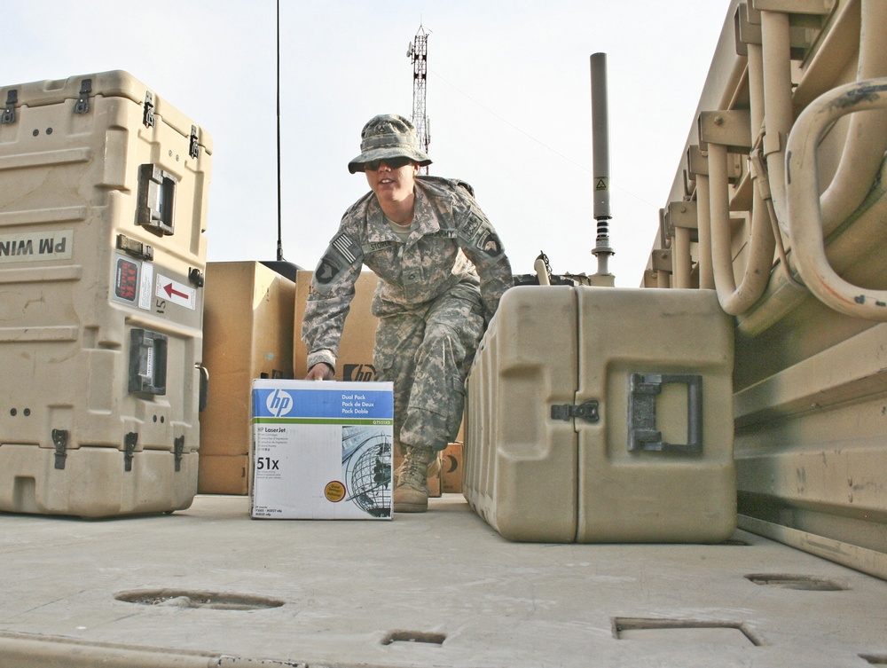 FOB Connolly Soldiers keep servicemembers rolling