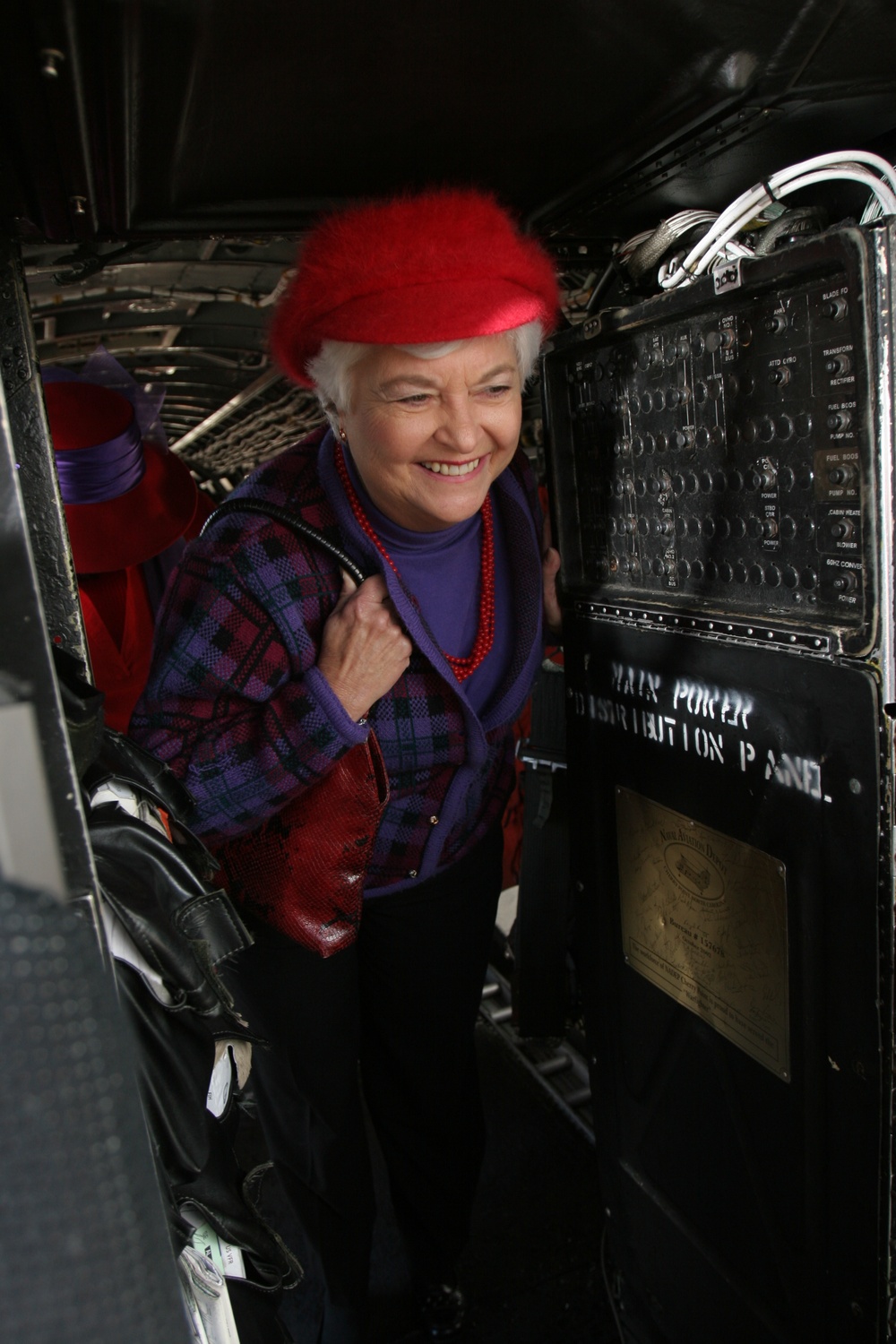 Search and rescue crew connects with local ‘Red Hat Ladies’ club