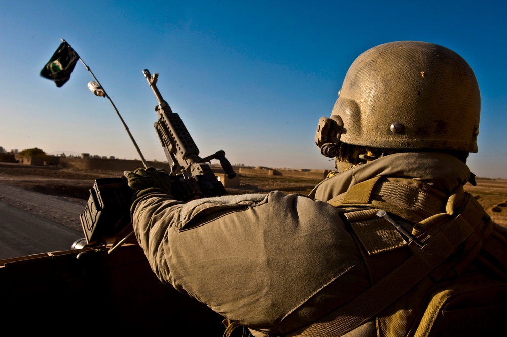 Convoy in Kandahar