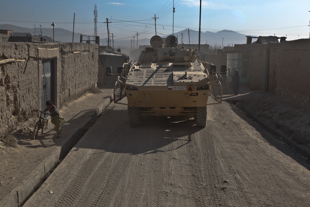 Patrol in Ghazni