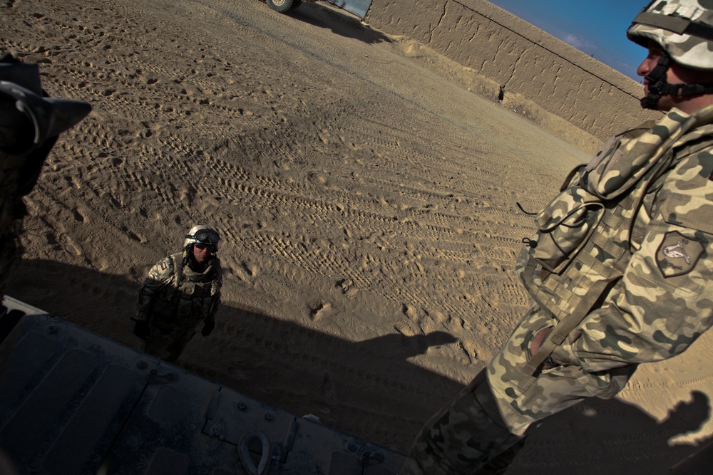 Patrol in Ghazni