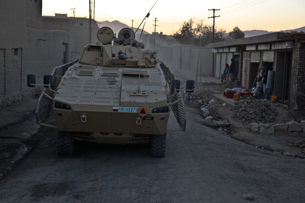 Patrol in Ghazni