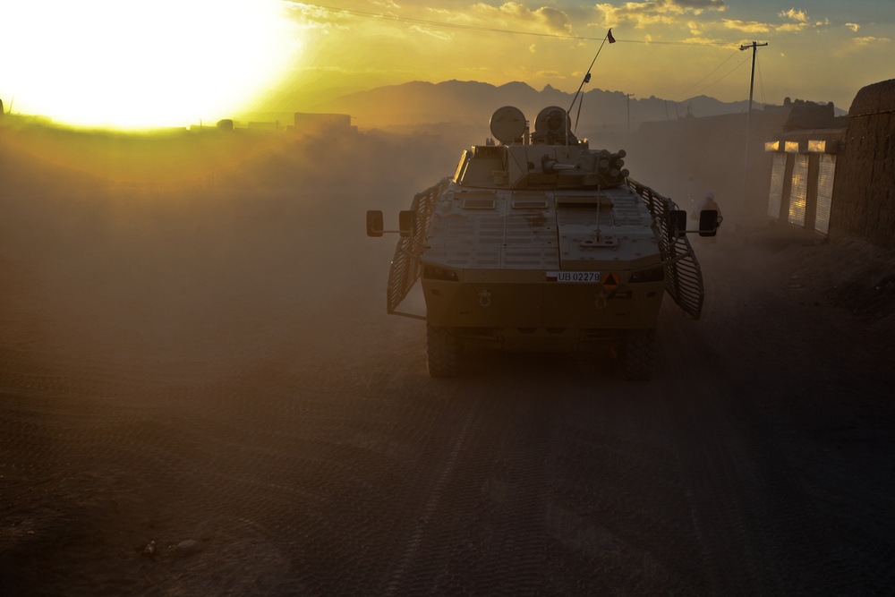 Patrol in Ghazni