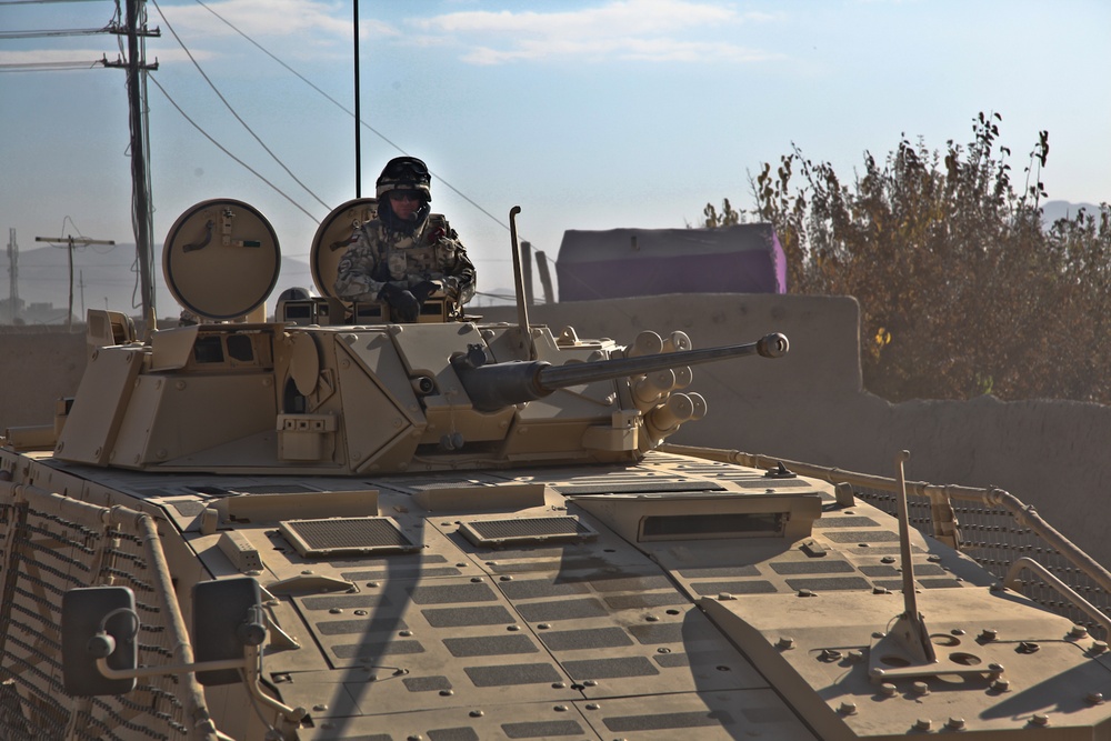 Patrol in Ghazni